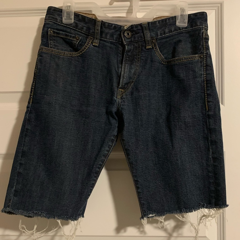 Men’s Express Jeans Knee Length Denim Shorts